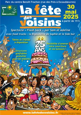 Fête des voisins avec concert et food trucks