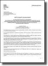 Arrêté préfectoral d'enquête publique unique au titre des codes de l'environnement et de l'urbanisme par rapport à la création d'une usine production de produits surgelés à base de pommes de terre du 22 avril au 26 mai 2025