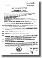 Arrêté municipal portant sur l'inspection et la recherche de canalisations du 16 février au 16 mai 2026