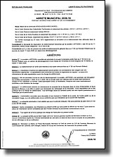 Arrêté municipal portant interdiction d'arrêt et de stationnement rue Romain Rolland le 17 mars 2026