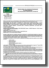 Procès-verbal de la réunion du conseil municipal du 29 janvier 2009