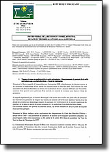 Procès-verbal de la réunion du conseil municipal du 25 octobre 2013