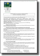 Procès-verbal de la réunion du conseil municipal du 30 mars 2022