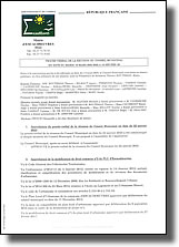 Procès-verbal de la réunion du conseil municipal du 18 mars 2025