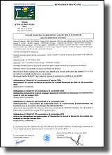 Liste des délibérations examinées lors de la réunion du conseil municipal du 7 janvier 2026