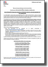 Avis d'enquête publique unique au titre des codes de l'environnement et de l'urbanisme par rapport à la création d'une usine production de produits surgelés à base de pommes de terre