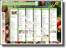 Menus d'avril et mai 2025