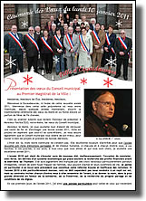 Cérémonie des vœux du maire 2011