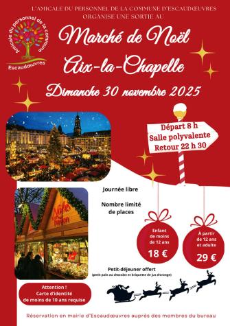 Voyage au marché de Noël d'Aix-la-Chapelle