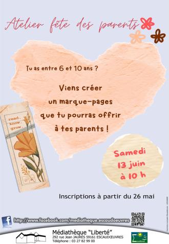 Atelier marque-pages