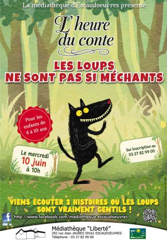 Heure du conte pour les enfants de 4 à 10 ans