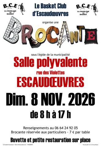 Brocante en salle