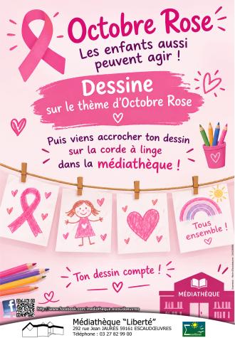 Octobre Rose à la médiathèque