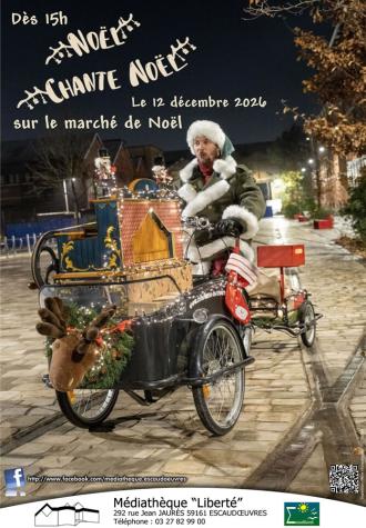 Spectacle de Noël avec vélo triporteur et orgue de Barbarie