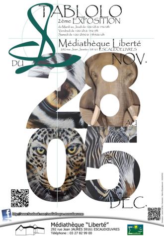 Exposition de peintures de l'artiste Tablolo