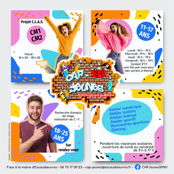 Horaires du CAP-Jeunes Horaires du CAP-Jeunes