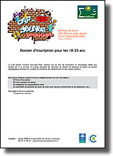 Dossier d'inscription 18-25 ans au CAP-Jeunes