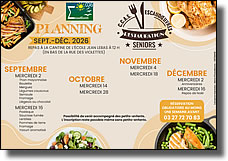 Planning de la restauration seniors septembre-décembre 2026